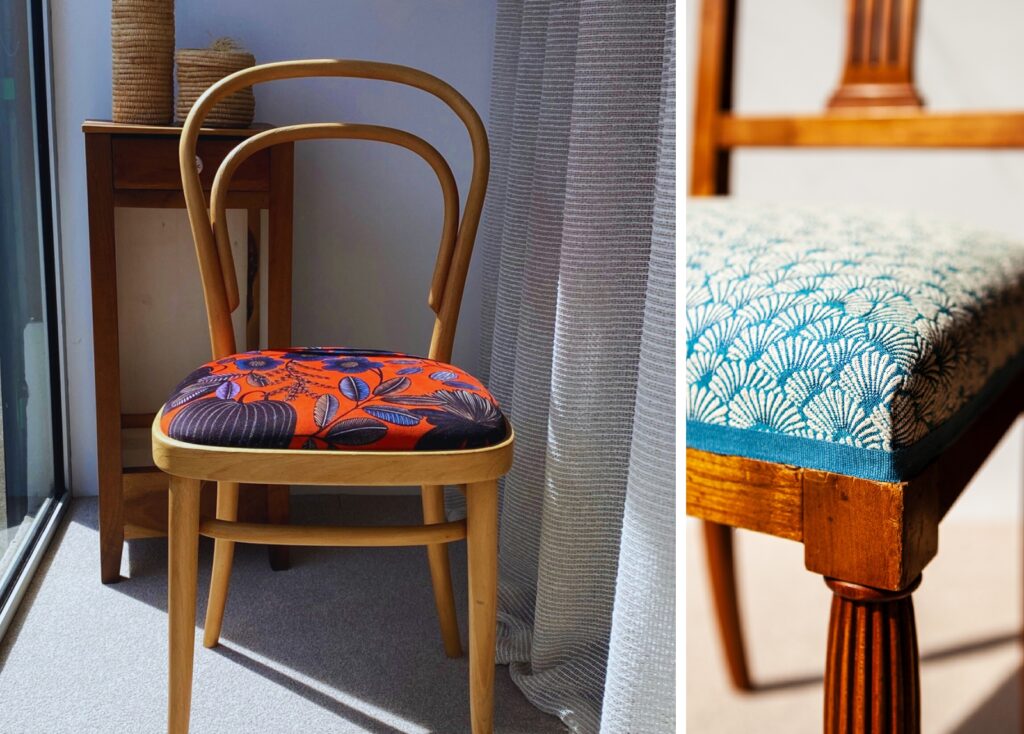 Stage restauration d'une chaise à Toulouse