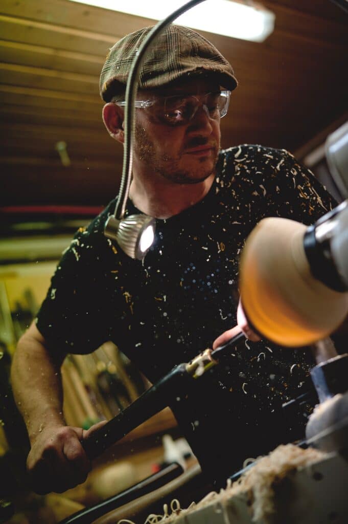 Serge Ginglinger, tourneur sur bois en Alsace