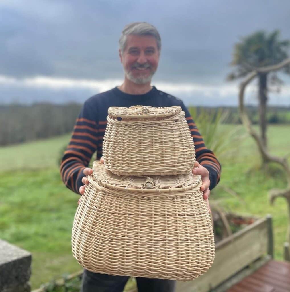 Grégory Cuvelier, vannier en Bretagne