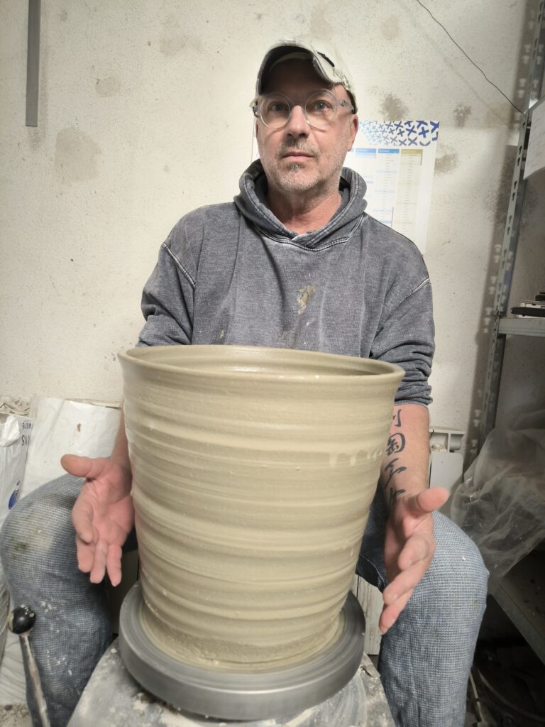 Williams Peneau, céramiste dans l'Allier