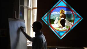 Formation vitrailliste proche de Chartres