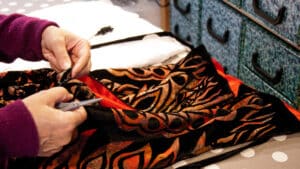 Réalisation d'une tenue de soirée, formation en couture dans le Loiret