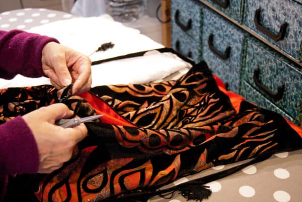 Réalisation d'une tenue de soirée, formation en couture dans le Loiret
