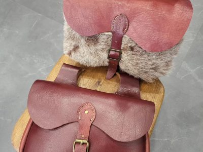 Sac cuir artisanal Formation Maroquinier entre le Havre et Rouen