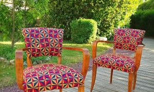Chaises fleuries Formation Tapissier d'ameublement en siège proche de Caen