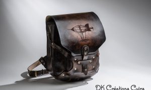 Sac cuir dirigeable Formation Maroquinier proche de Caen