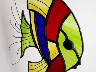 Poisson Formation au vitrail Tiffany à Tarbes