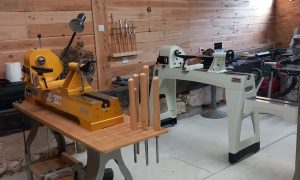 Atelier de tourneur sur bois