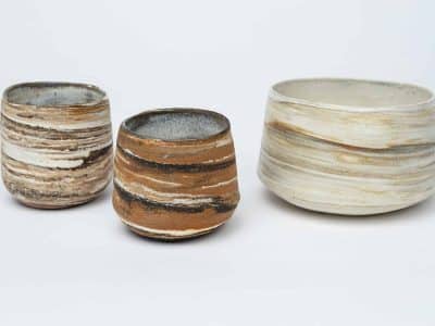 Coupes rustiques formation tournage céramique dans l'Aude