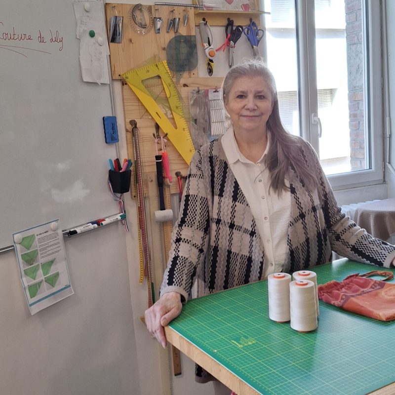 Christelle Valembois, couturière à Lourdes