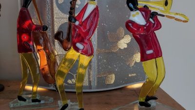 Musiciens en fusing pour le stage de fusing dans le Gers