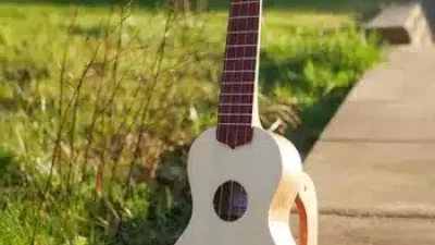 Produit fini stage fabrication d'un Ukulélé proche de Besançon