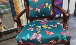 Fauteuil Fleuri Formation Tapissier d'ameublement en siège à Rouen