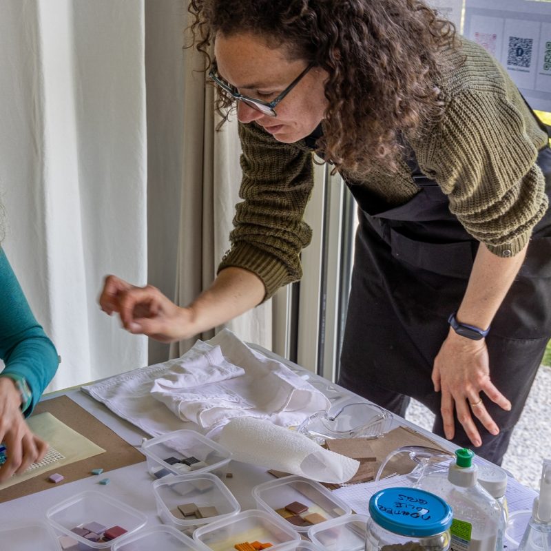 Anne-Gaëlle Mercier animation stage mosaïste proche de Toulouse