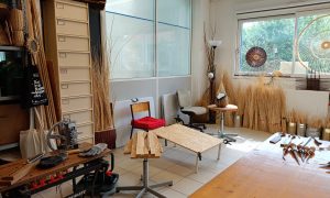 Atelier d'Estelle Rogez, vannière dans les Hauts-de-France