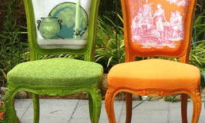 Réalisation de sièges voltaire colorés Formation Tapissier d'ameublement en siège proche de Limoges