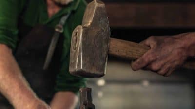 Travail stage découverte de l'univers de la forge