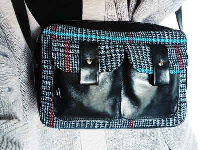 Sac au cours de la formation maroquinier à Marseille, PACA