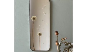 Miroir de décoration, formation vitrailliste proche de Nantes