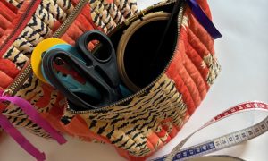 Pochette pour matériel, formation couture à Porto-Vecchio
