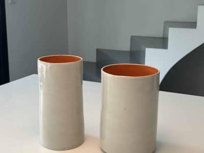 Vases cylindriques cours du soir Tournage en Céramique à Toulouse - Formation