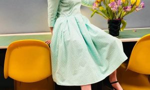 Robe pendant la formation couturier à Lille dans les Hauts-de-France