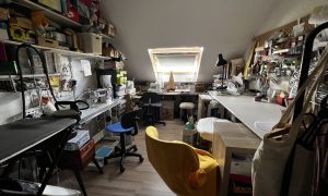Eliane Sigaut, atelier à Angers