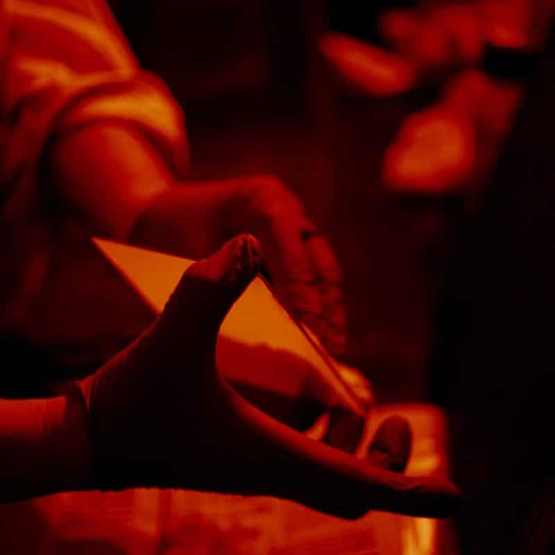 Chambre noire argentique Laurence PAPOUTCHIAN, photographe à Lyon