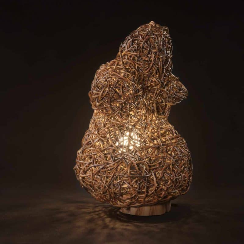 Lampe aléatoire Loïz Appel, vannier en région PACA