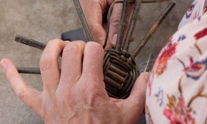 Fabrication formation à la vannerie d'osier en Gironde