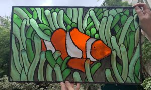 Poisson rouge Formation vitrailliste dans la Nièvre