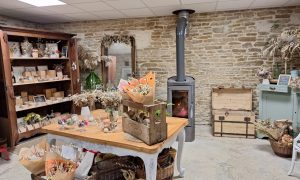 Table de travail Anne-Laure Bougain fleuriste