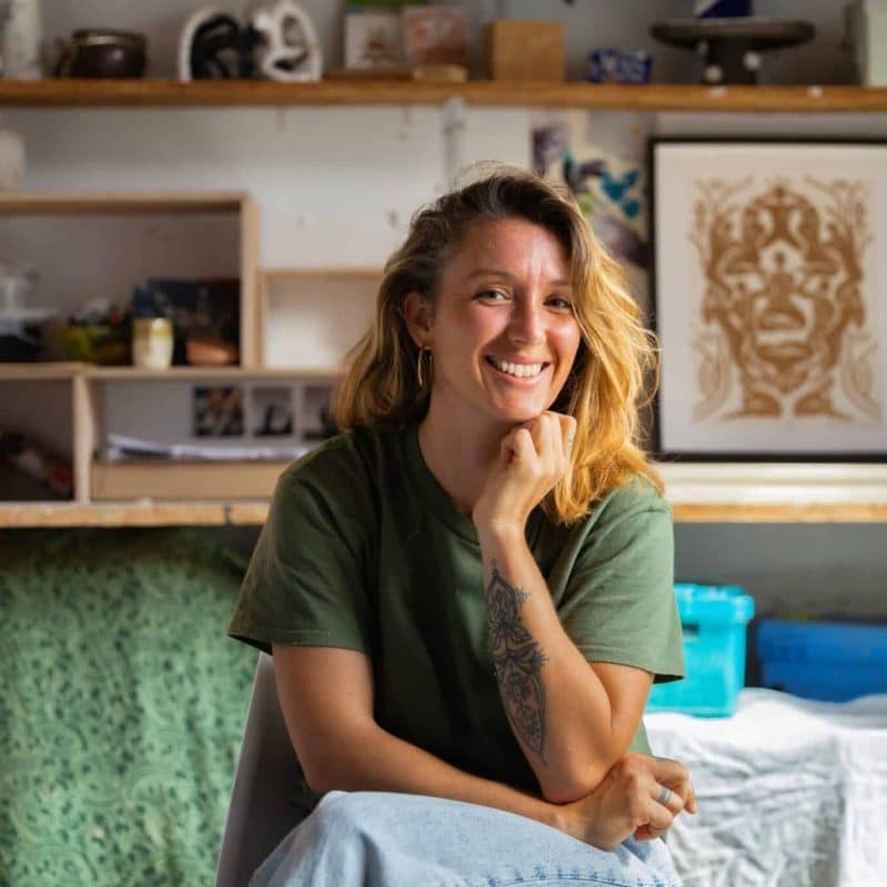 Marie Maxine Bechade de Fonroche céramiste à Lacanau