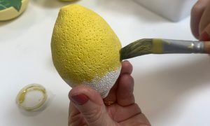 Citron formation décoration en céramique en Dordogne