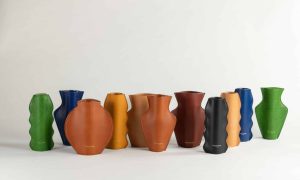 Vases en cuir, formation maroquinerie à Nantes