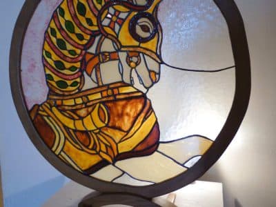 Cheval Formation au vitrail Tiffany à Tarbes