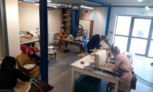 Atelier Formation Tapissier d'ameublement en siège proche de Limoges