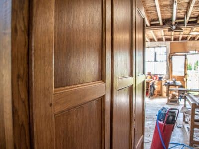 Armoire au cours de la formation ébénisterie avec un ébéniste vers Angoulême en Charente, Nouvelle Aquitaine