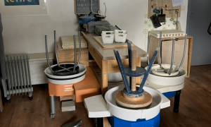 Atelier de céramiste vers Annecy au cours de la formation