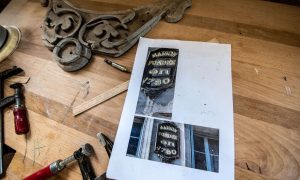 Boiserie au cours de la formation ébénisterie avec un ébéniste vers Angoulême en Charente, Nouvelle Aquitaine
