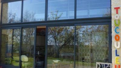 Atelier du stage vitrail Tiffany dans le Gers