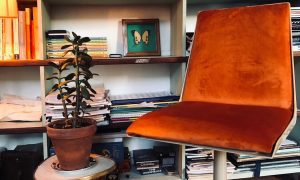 Fauteuil pendant la formation tapissier décorateur à Bordeaux