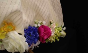 Robe "Fleurs de printemps", formation en couture dans le Loiret
