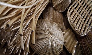 Fond panier Formation à la vannerie d'osier dans les Hautes Alpes