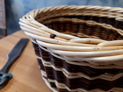 Formation vannerie d'osier avec un vannier en Bourgogne à Mercurey