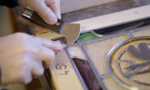 Formation vitrailliste et vitrail dans le Perche