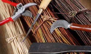 Outils Formation à la vannerie d'osier dans les Hautes Alpes