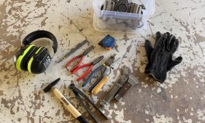 Outils, formation vitrailliste proche de Nantes