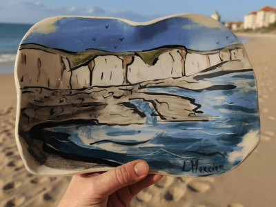 Plat cours du soir Décoration en Céramique en Normandie - Formation