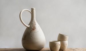Set et cruche de Camille pendant la formation céramique et poterie vers Angoulême